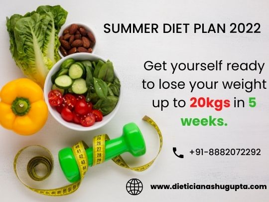 20 kgs Weightloss in summers