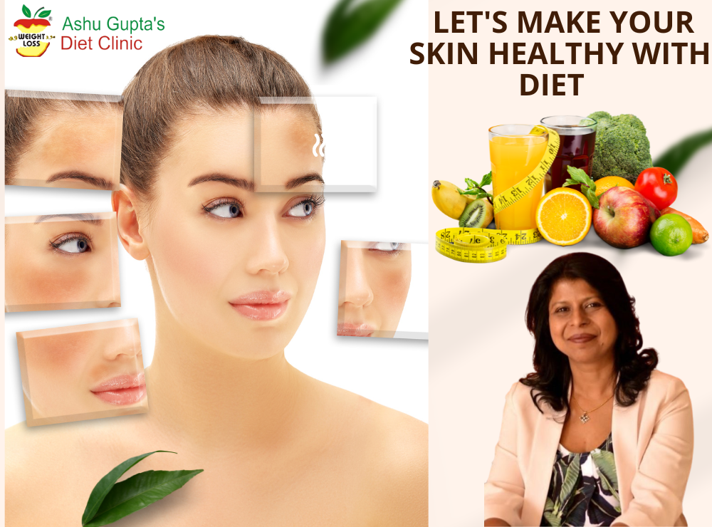 Best Indian Healthy Skin and Hair Diet Plan for Vegetarian