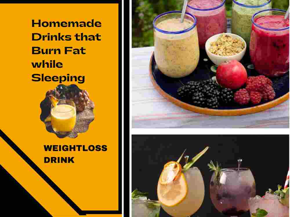 Homemade drinks that burn fat while sleeping | Lose Weight Easily