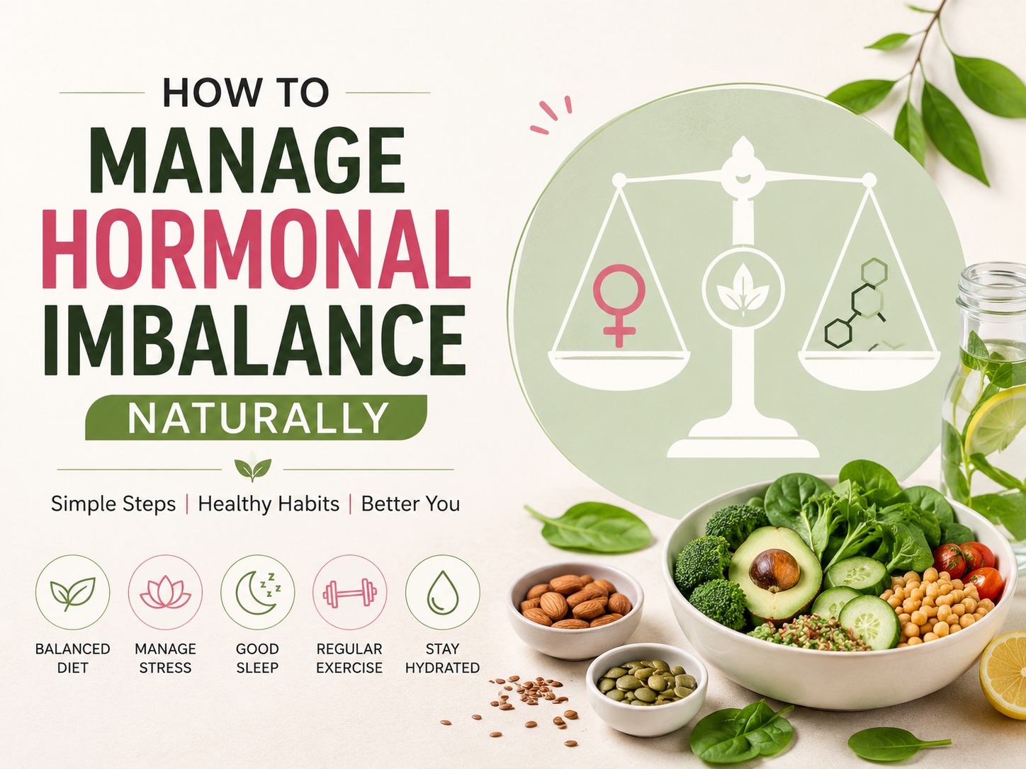 Manage Hormonal Imbalance Naturally - Dietician Ashu Gupta
