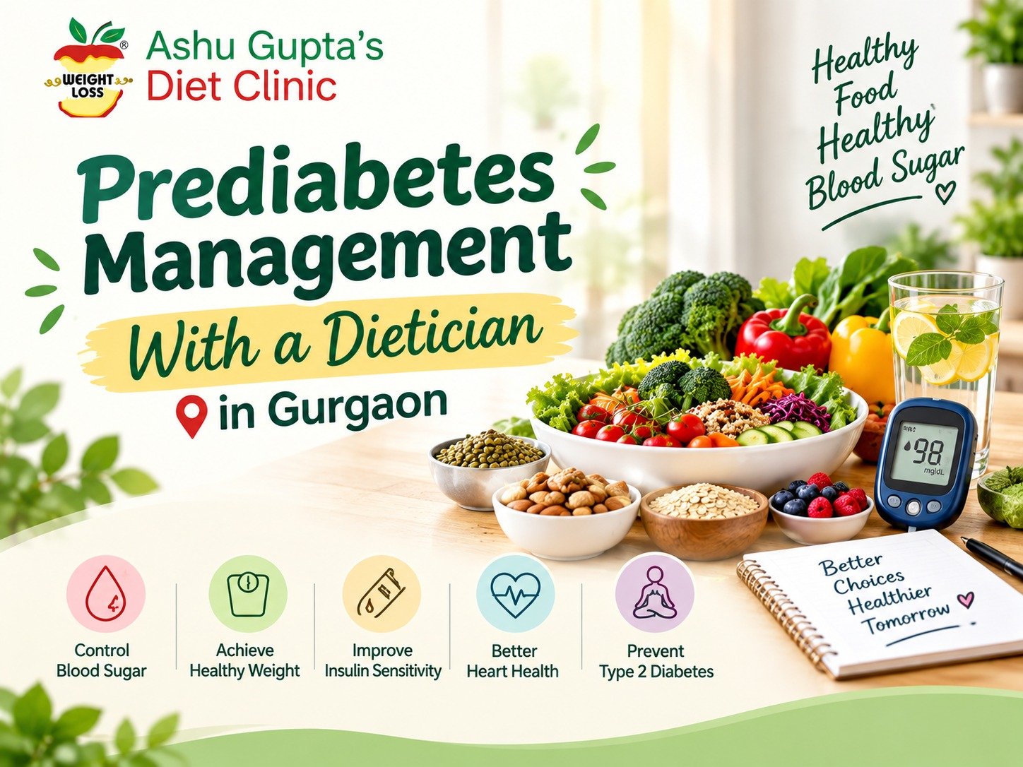 Prediabetes Management With a Dietician in Gurgaon