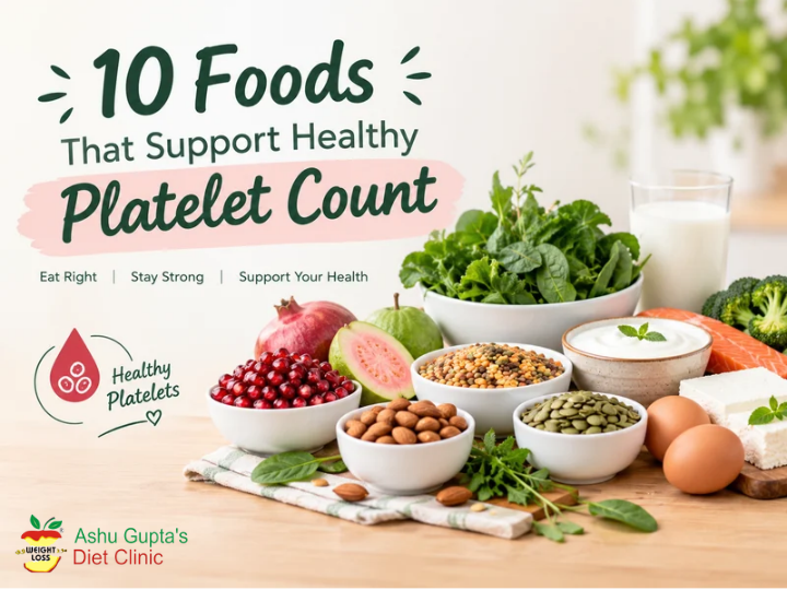 Food that Help Increase Platelet Count | Dietician Ashu Gupta